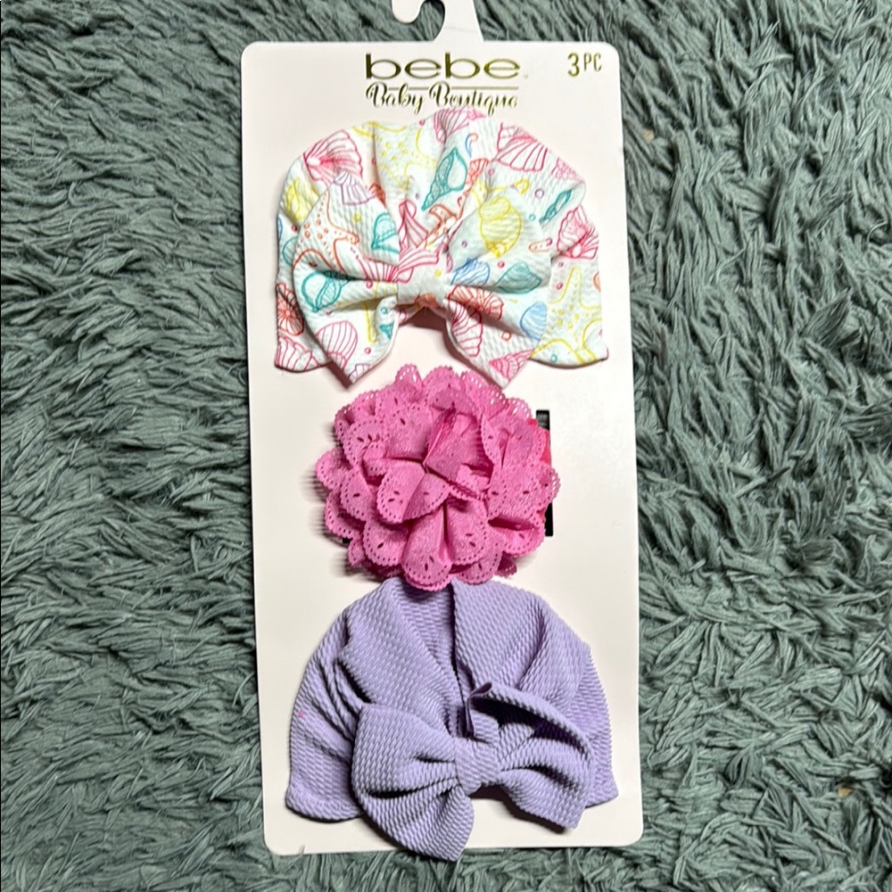 🐚 🐚 Bebe Baby Boutique Hair Accesories Set🐚🐚